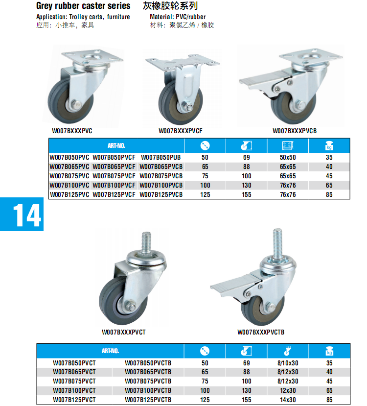 Ping Pong Table Wheels