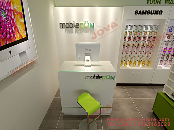 phone shop counter