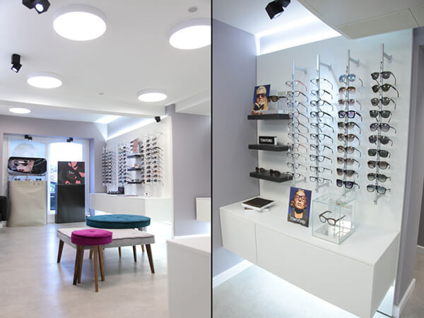 locking eyeglass displays