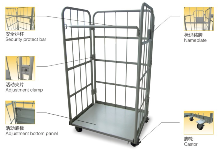 Foldable Roll Container