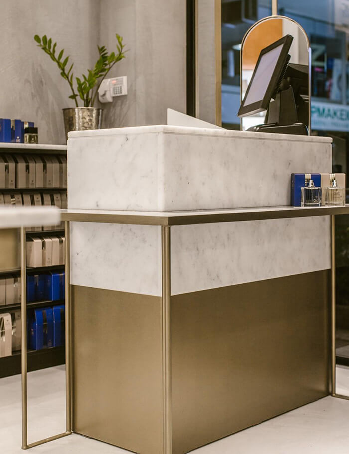 luxury reception counter desk