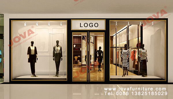 woman clothes shop front design ideas