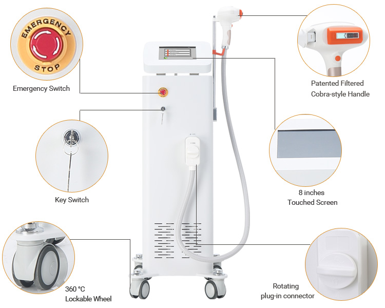 shr ipl treatment machine