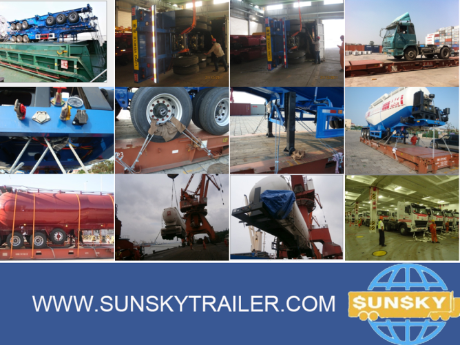 42000 liters fuel tanker trailer