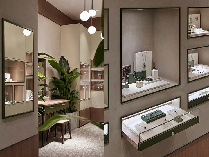 jewelry store wall design jewelry store wall design