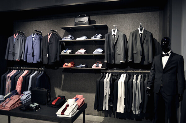 clothing wall displays clothing wall displays