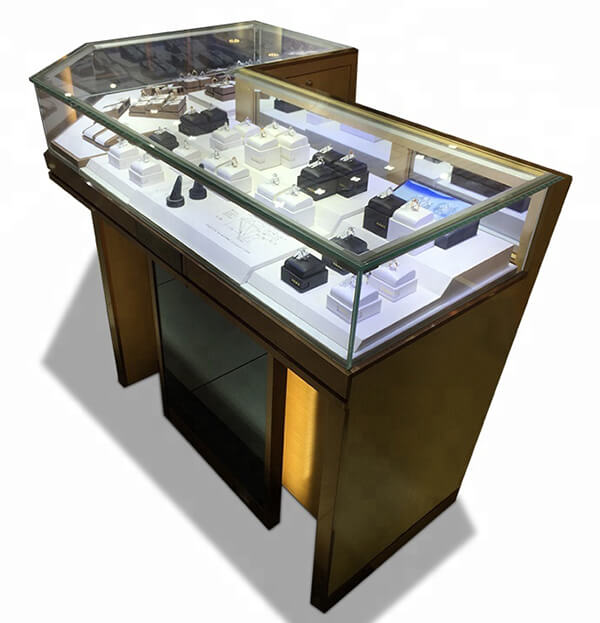 glass corner showcase cabinet