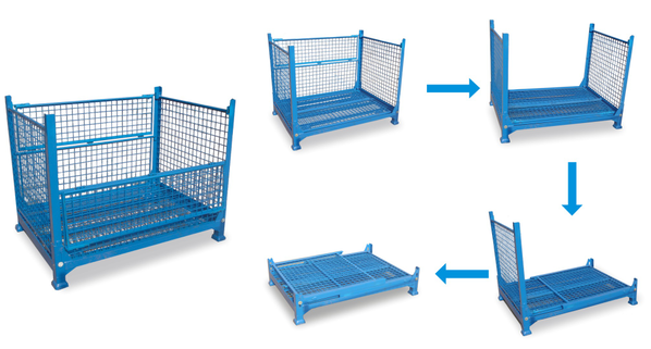 stackable wire mesh cage