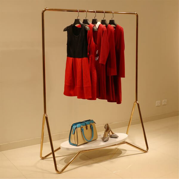 stainless steel garments display racks