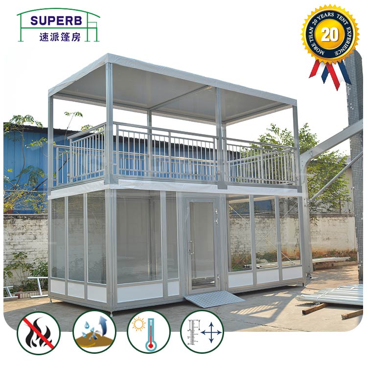 Double Deck Booth Tent Double Deck Booth Tent