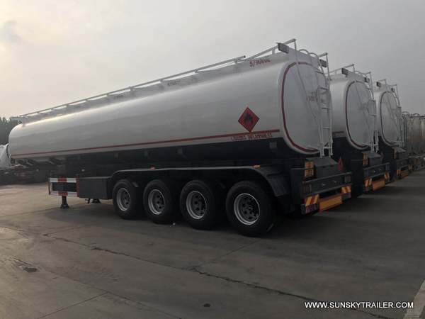 4 AXLE FUEL TANKER TRAILER PRICE