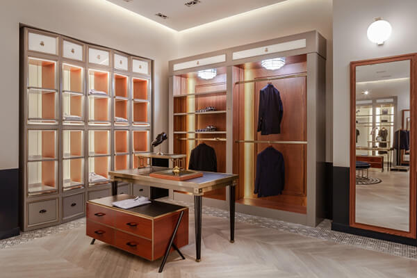 clothing wall display clothing wall display