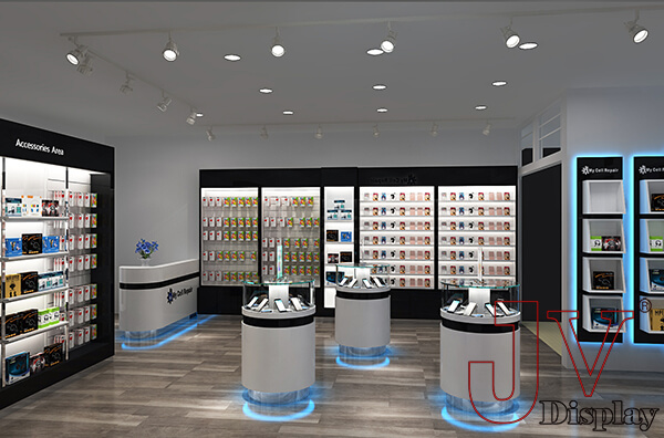 cell phone shop interior design