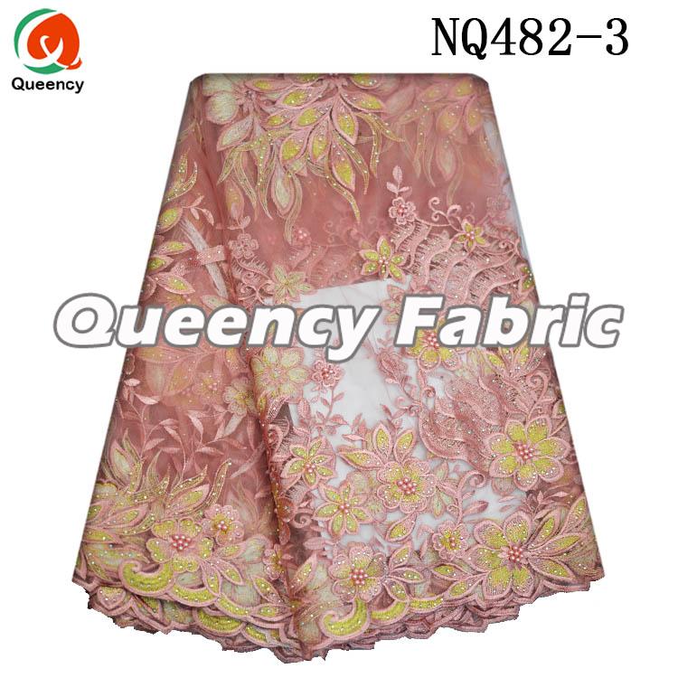 Peach Lace French Chantilly Embroidery Peach Lace French Chantilly Embroidery