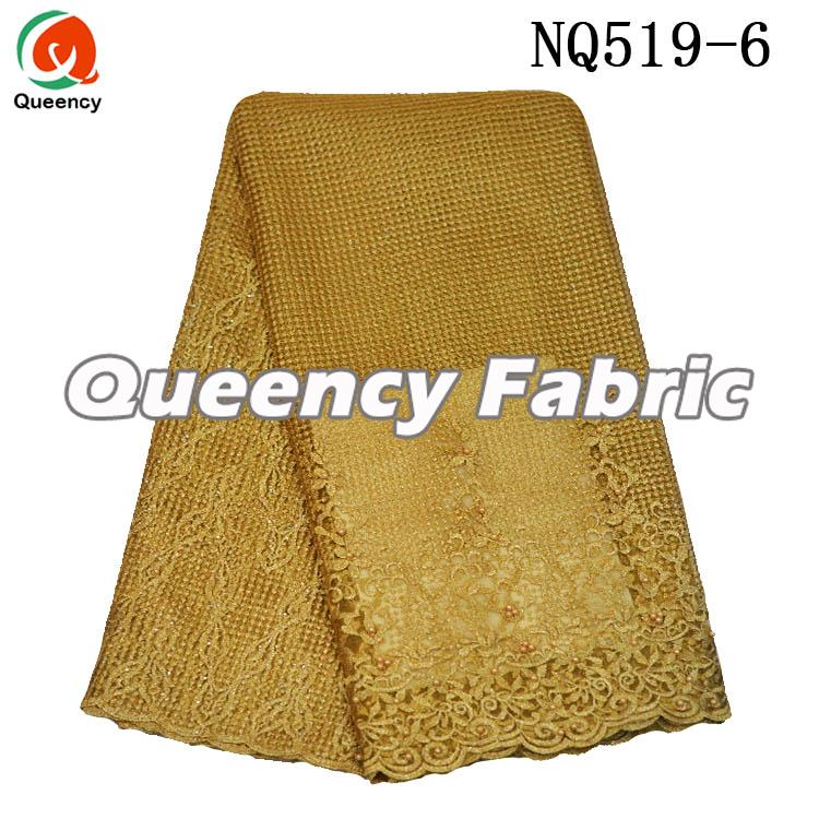 Gold High Quality French Lace 