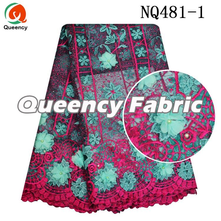 Tulle Embroidery With Beaded Applique Tulle Embroidery With Beaded Applique