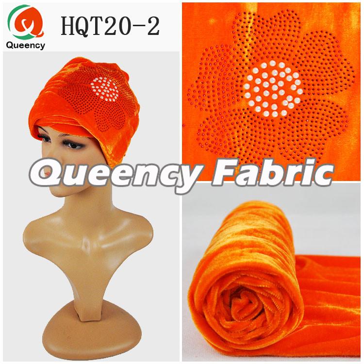 Orange Hijab Tube Turbans 