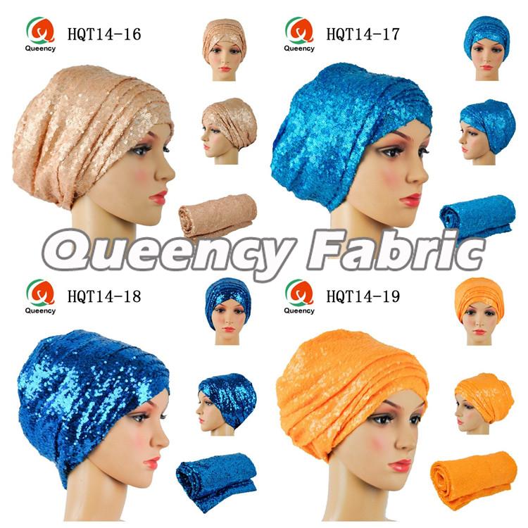 Sequins Turbans Muslim Headband