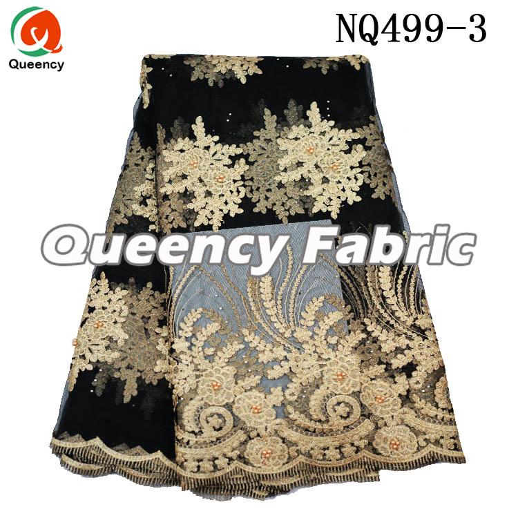 Black Lace Fabric Netting Lace