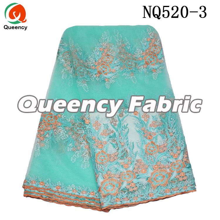 Wholesale Lace Tulle Embroidered Fabric 
