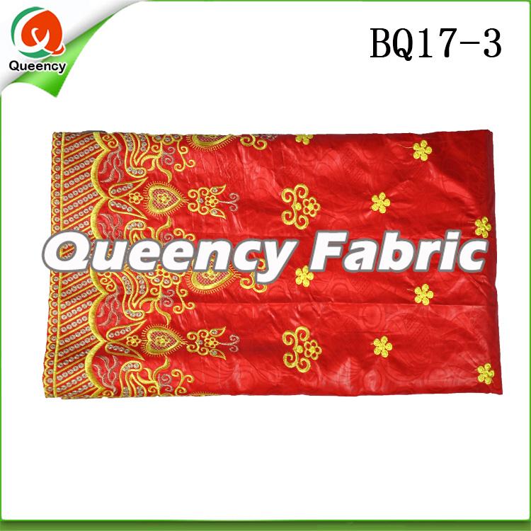 Bazin Embrodiered Cotton Dresses Fabric