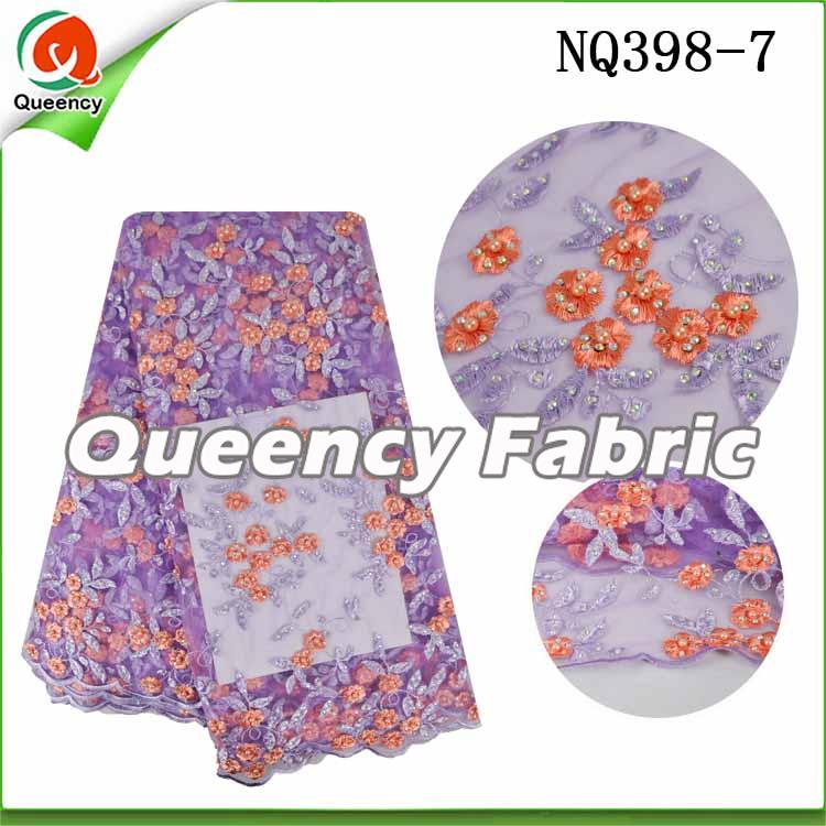 Nigeria French Lace In Lilac Nigeria French Lace In Lilac