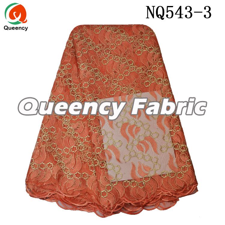 Peach Embroidered French Lace Peach Embroidered French Lace