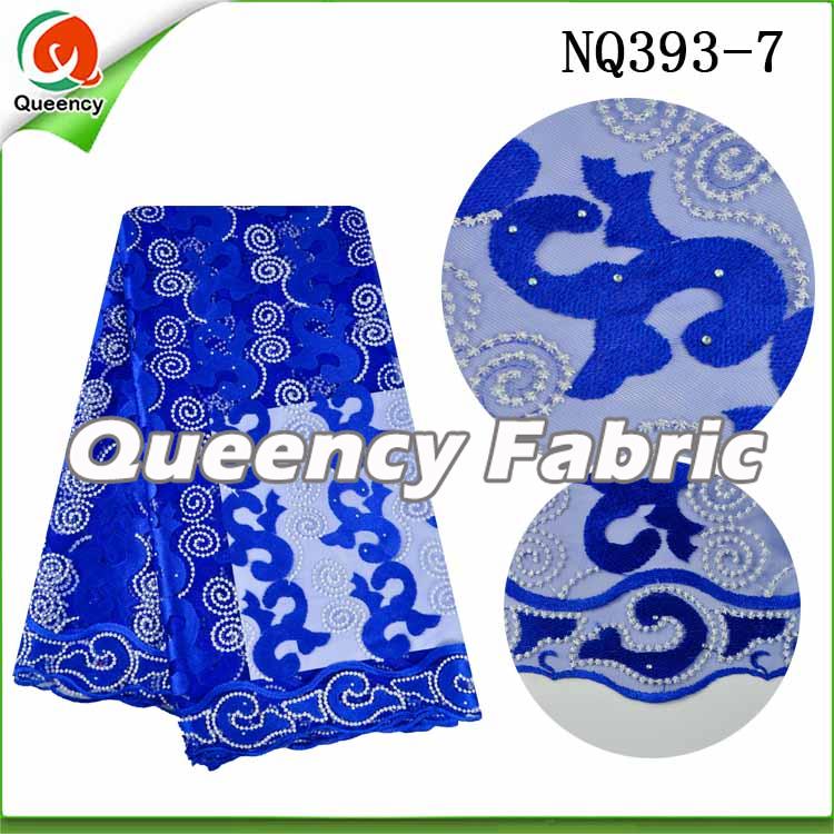 Nigeria Lace In Royal Blue Nigeria Lace In Royal Blue