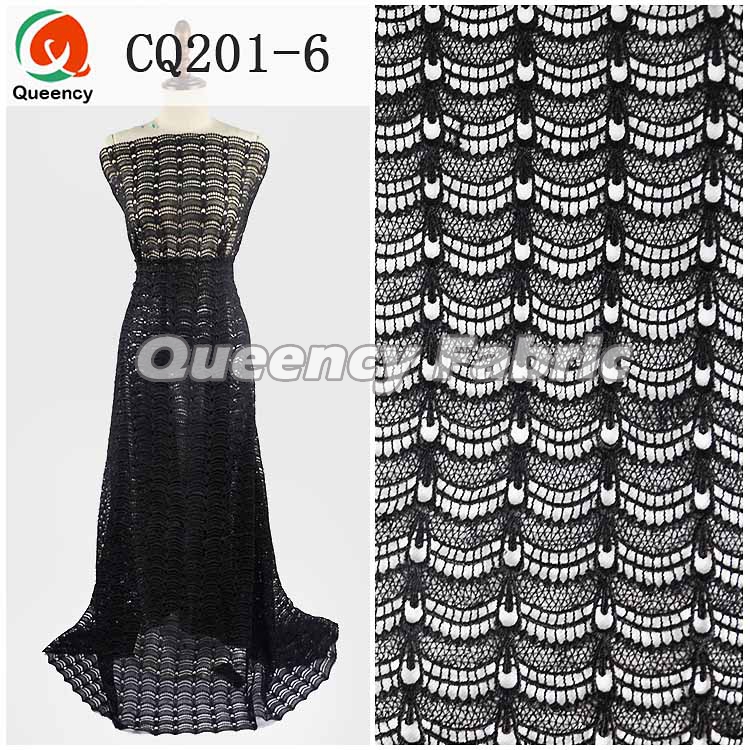 Black Nigerian Cord Lace Fabric Black Nigerian Cord Lace Fabric