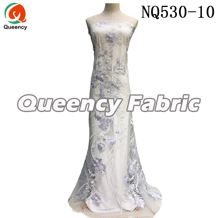 Ladies Tulle Dresses Lace Fabric 