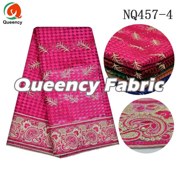 Netting Lace Material In Fushia Netting Lace Material In Fushia