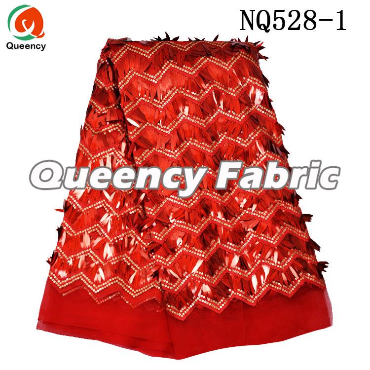 Red Sequins French Tulle Lace Red Sequins French Tulle Lace