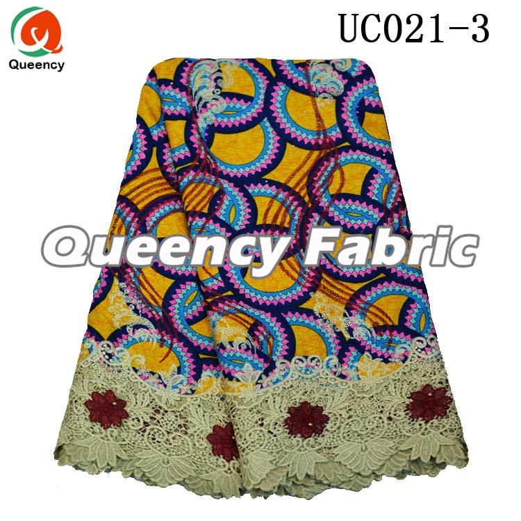 Lace Print Ankara Fabric