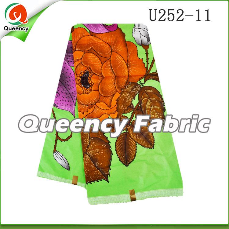 Ankara Fabric With Flowers Print