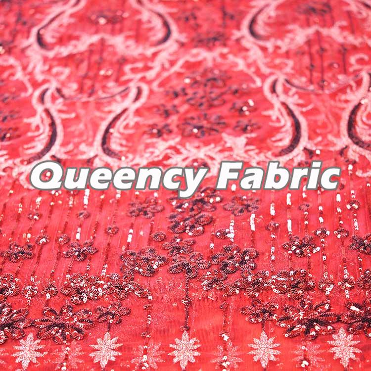 African Sequins French Embroidery