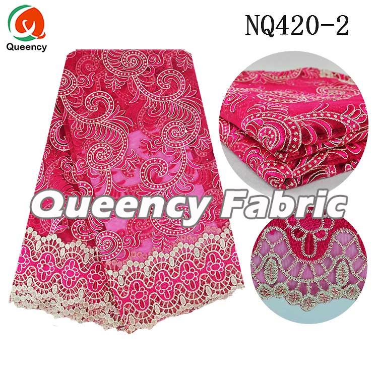 French Net Lace Beaded French Net Lace Beaded