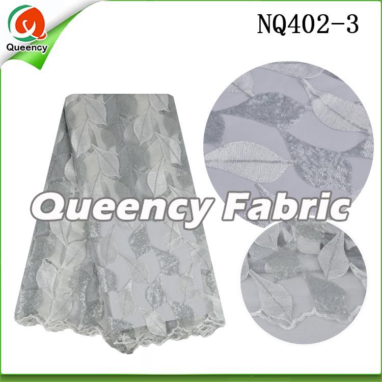 FRENCH SOFT LACE IN SILVER FRENCH SOFT LACE IN SILVER