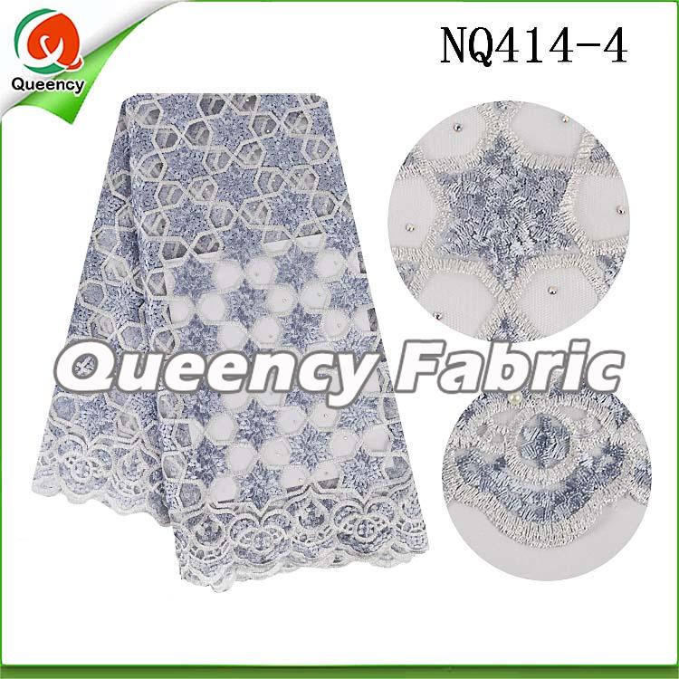 Silver French Lace African