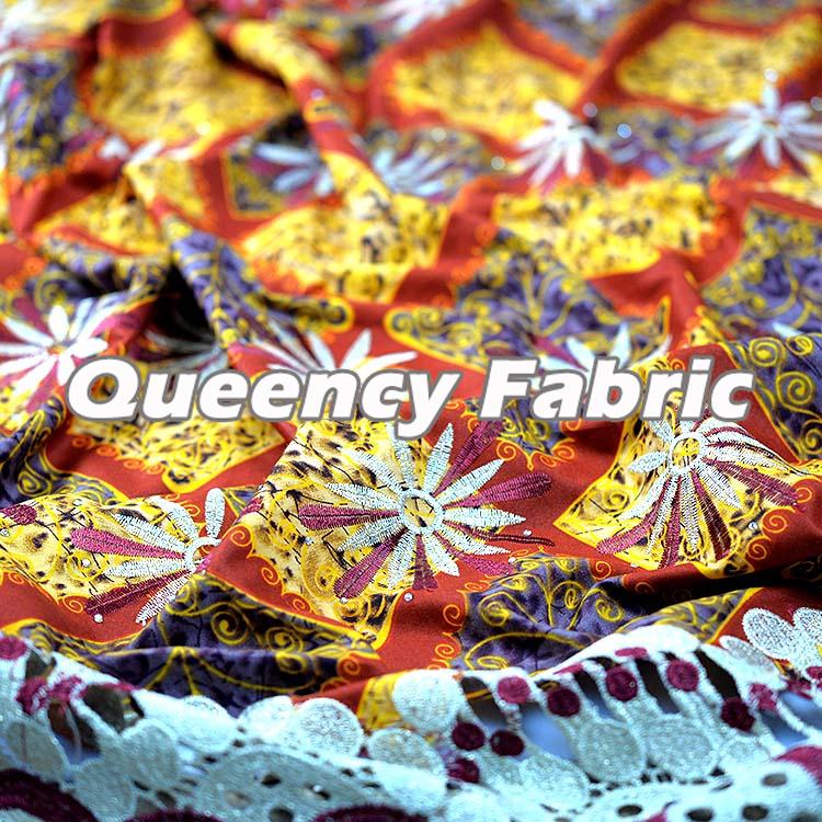 African Wax Lace Material African Wax Lace Material