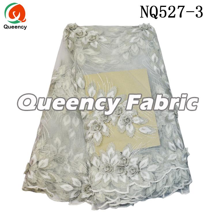 Tulle Lace 3D Applique Fabric Tulle Lace 3D Applique Fabric