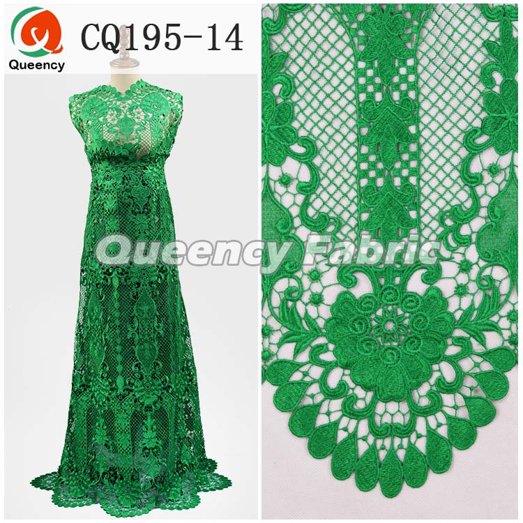 Green Cotton Guipure Lace Green Cotton Guipure Lace