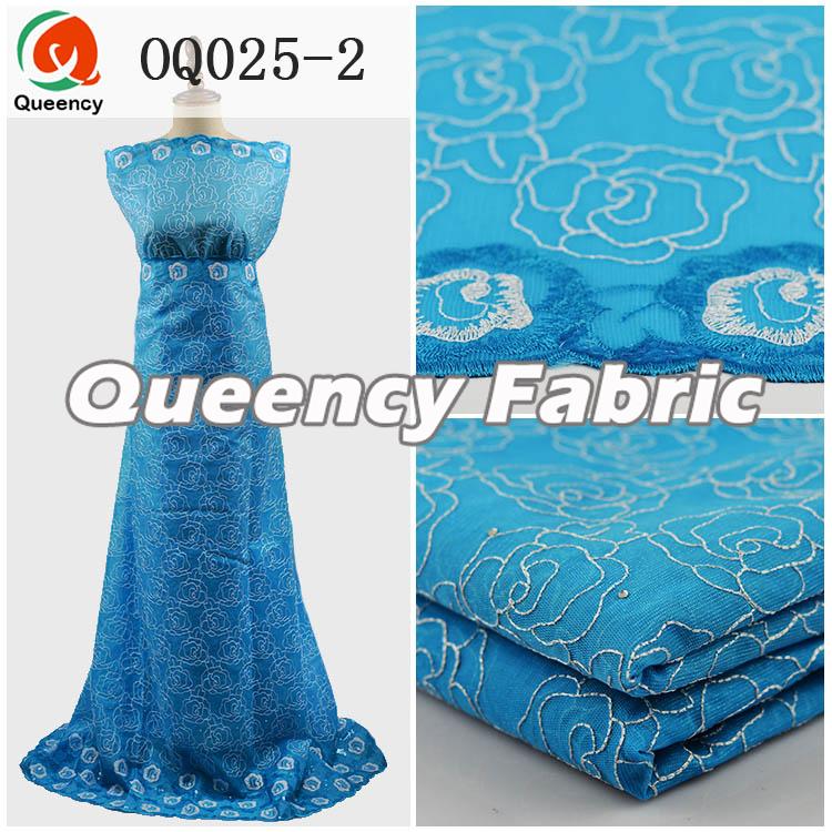 Skyblue 100 Pure Silk Organza Fabric Skyblue 100 Pure Silk Organza Fabric