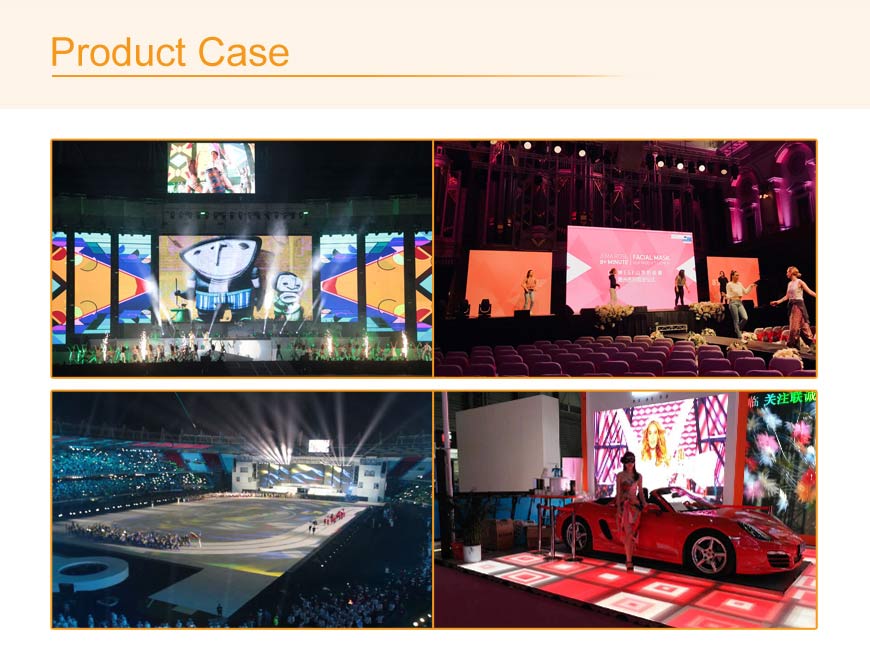 Outdoor indoor led wall rental