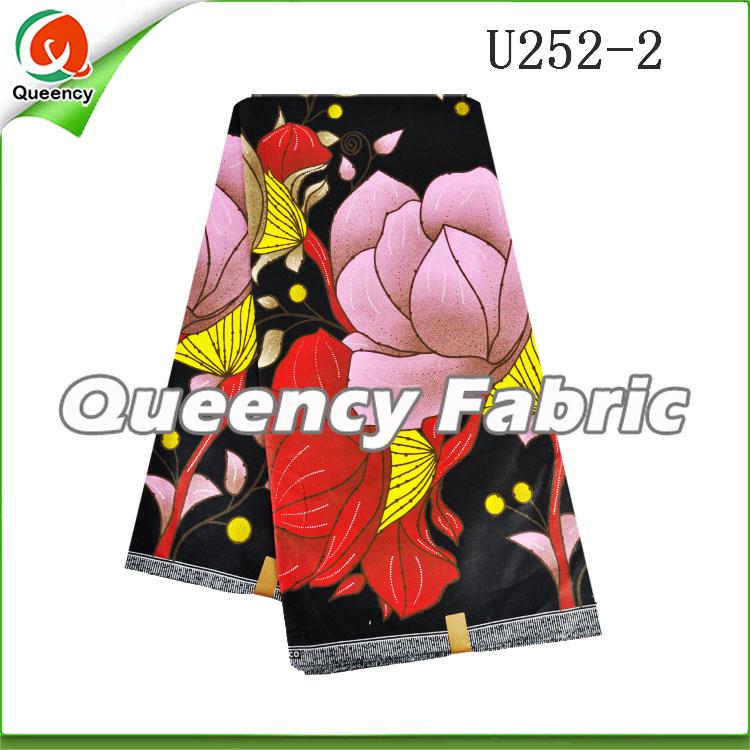 Ankara Fabric With Flowers Print