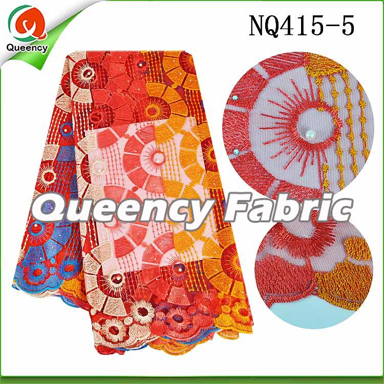 Red Tulle Lace Fabric Red Tulle Lace Fabric