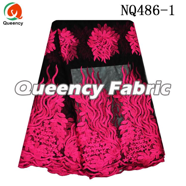 Fushia Netting Lace 