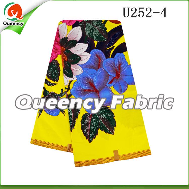 Ankara Fabric With Flowers Print