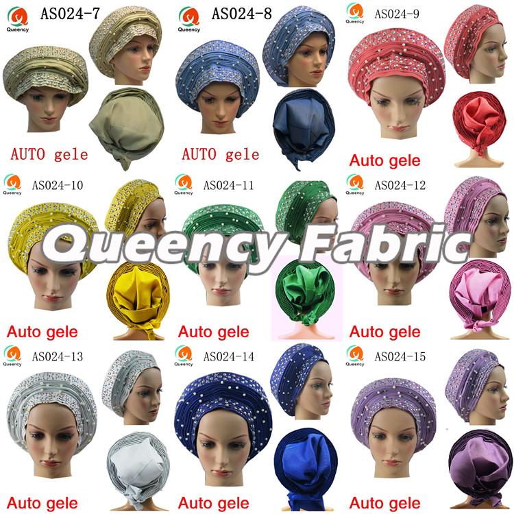 Nigerian Auto Gele Headtie Collection