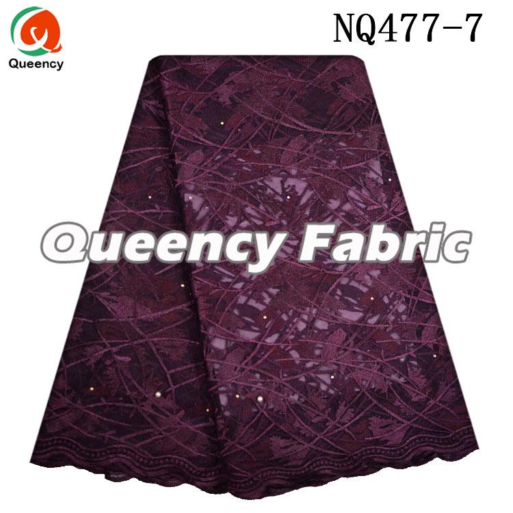 Dark Wine Netting Lace 