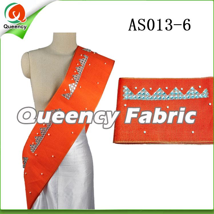 ASO OKE HEADTIE IN ORANGE ASO OKE HEADTIE IN ORANGE